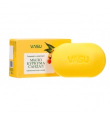 Мыло Куркума и Сандал Turmeric & Sandal Vasu 75 г