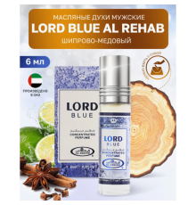 Al Rehab Мужской Lord Blue Масляные Духи Ролик 6мл