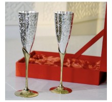 Латунные Бокалы для Вина и Шампанского 2 шт Copper