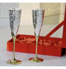 Латунные Бокалы для Вина и Шампанского 2 шт Copper