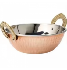 Вок из Меди и Стали 1 шт Copper