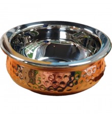 Чаша из Меди и Стали для Блюд Copper