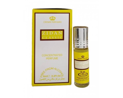 Al Rehab Мужской Zidan Classic Масляные Духи Ролик 6 мл