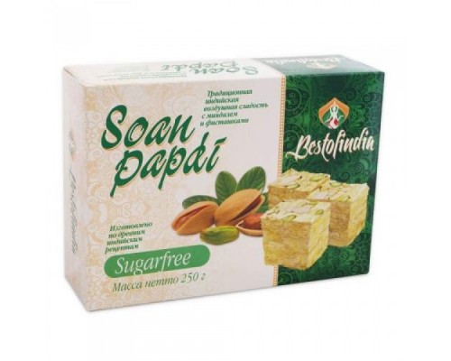 Соан Папди Без сахара Soan Papdi Sugarfree Bestofindia 250 г