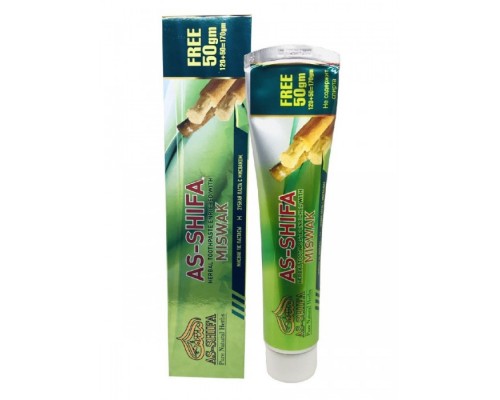 Зубная Паста As-Shifa с мисваком, 120г + 50г