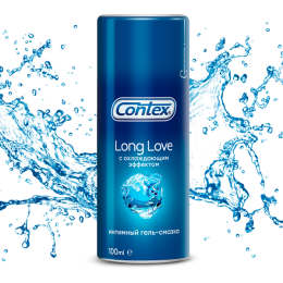 Гель-смазка Contex Long Love с охлаждающим эффектом 100 мл